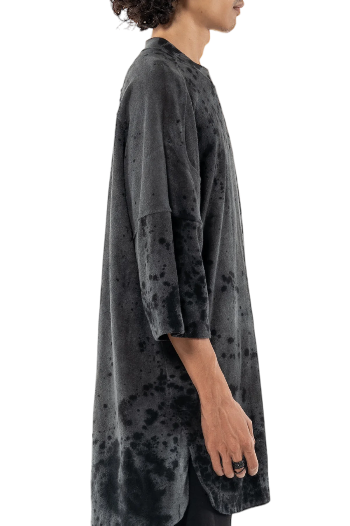 Calsi shirt noda hitam