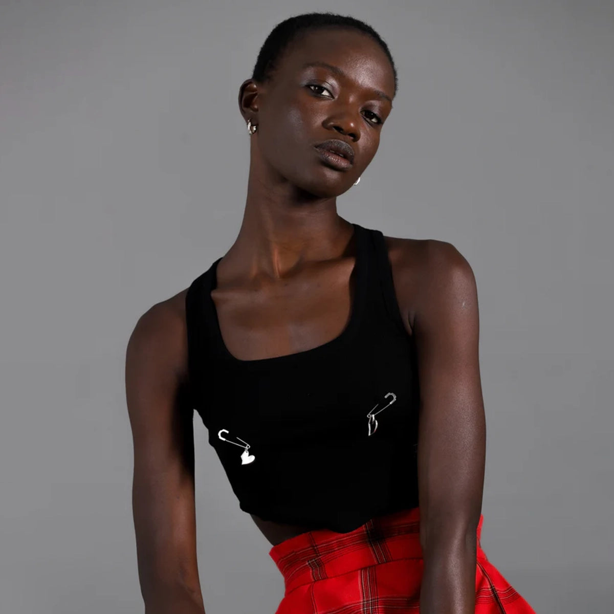 Mutu Tank Top In Black