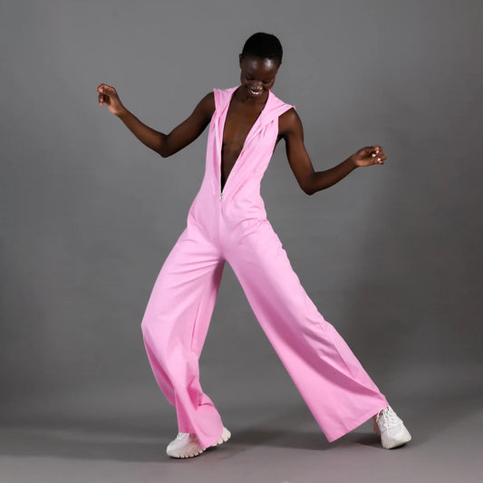 Jumpsuit Dessert In Pink