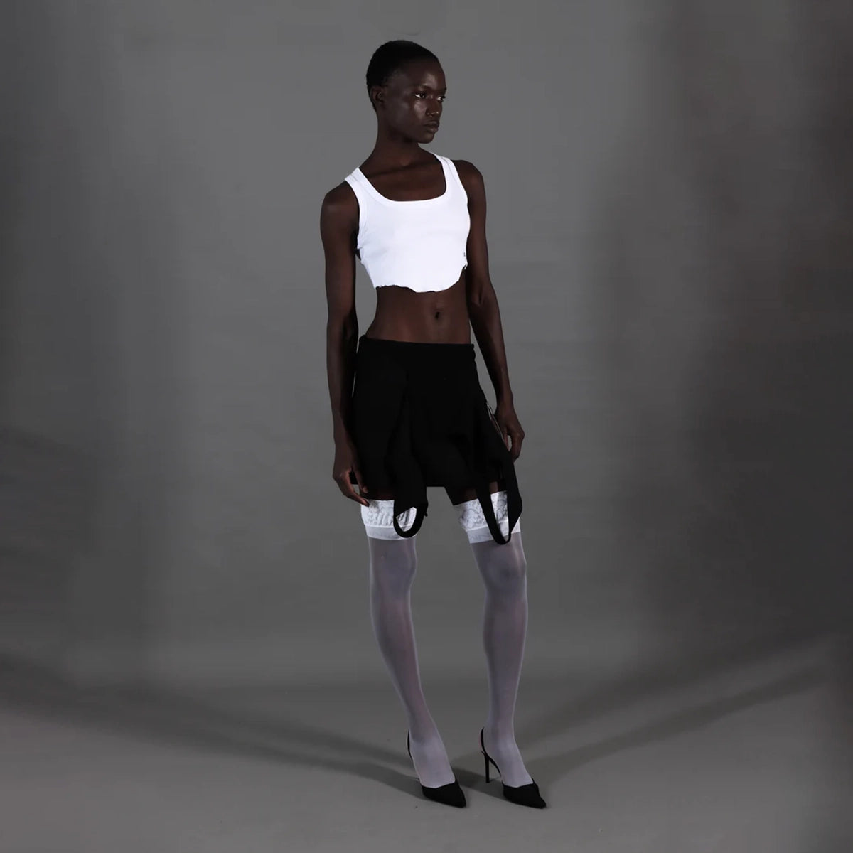 Mutu Tank Top In White