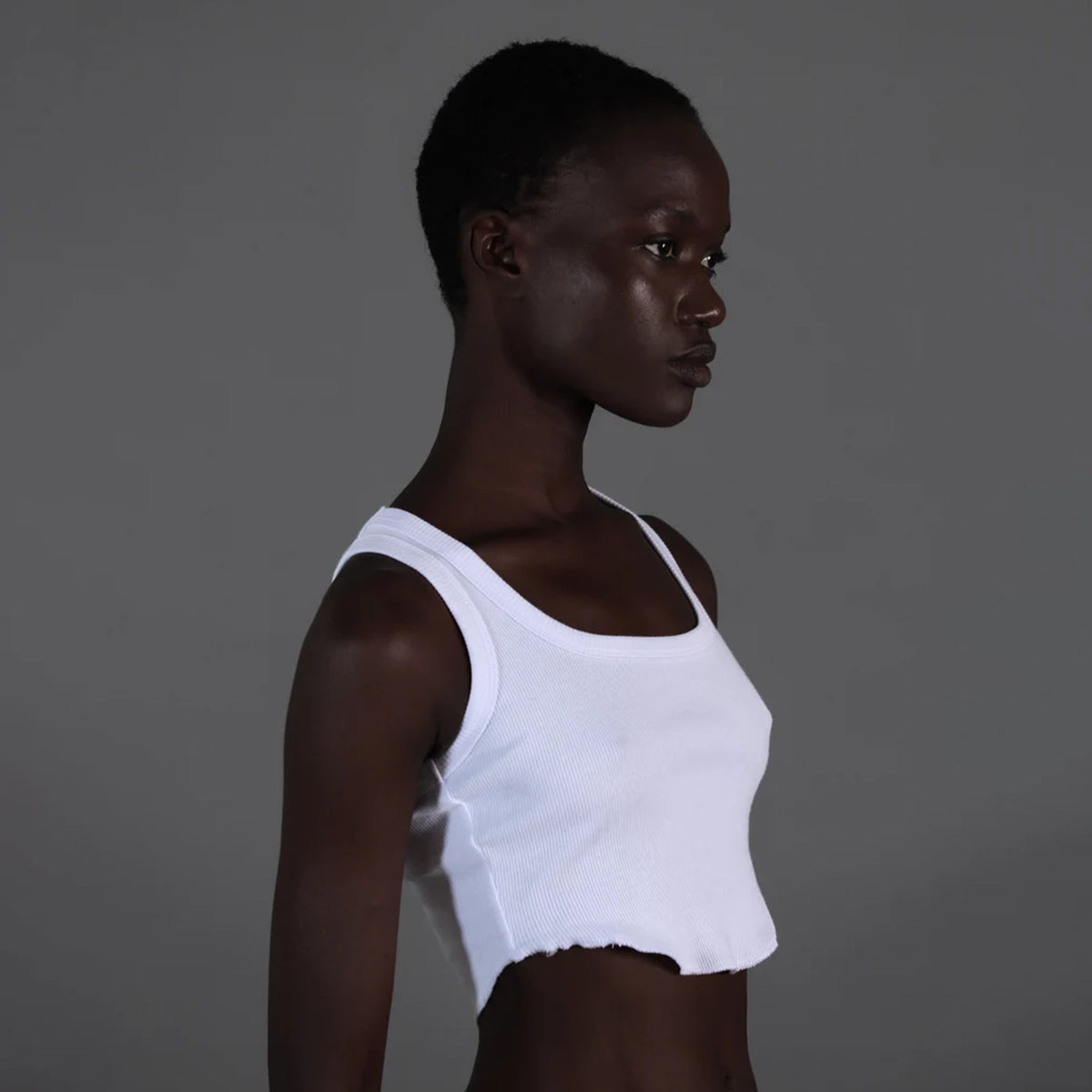 Mutu Tank Top In White