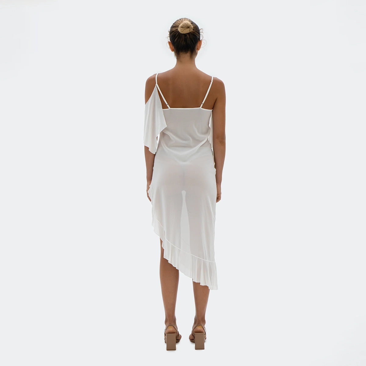 Silky Dress White