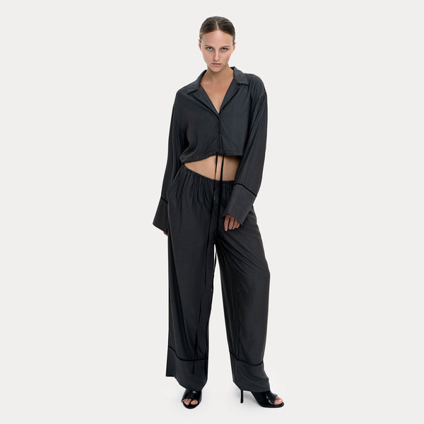Pajamas Shirt Pants Grey