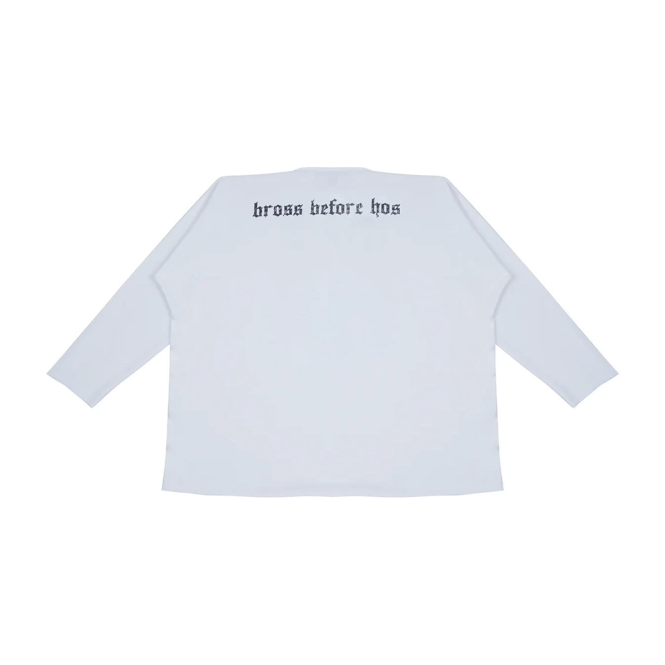 LONGSLEEVE SKULL PRINT WHITE