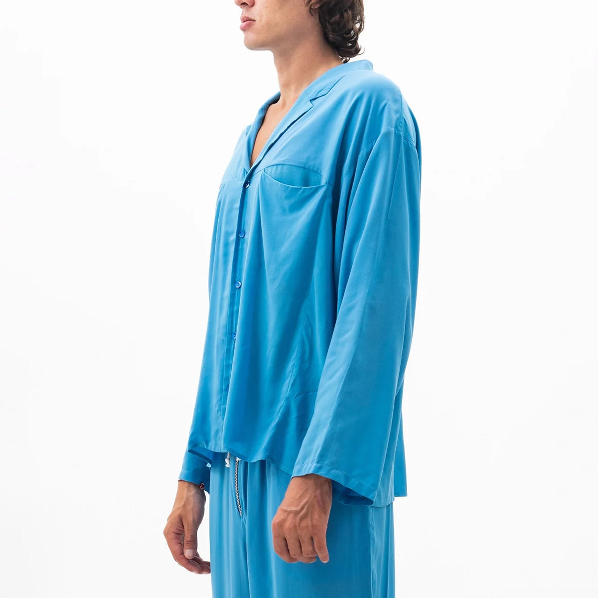 Viscose Shirt Blue