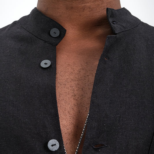 Shirt Chinese In Black