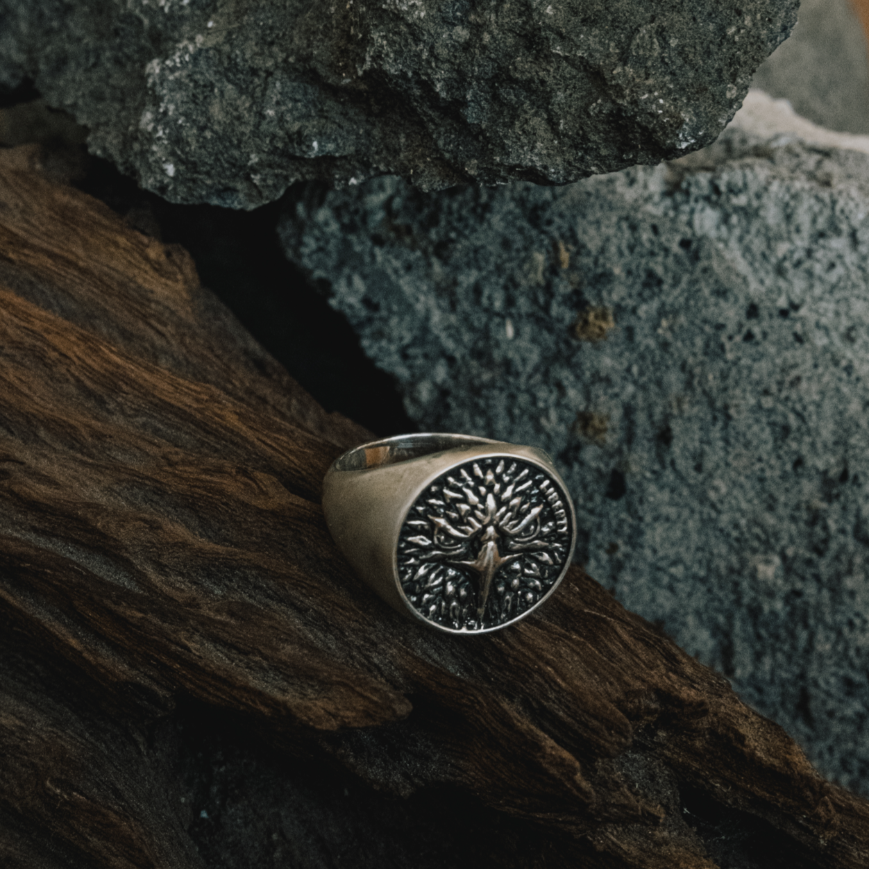 Liberty Eagle Signet Ring
