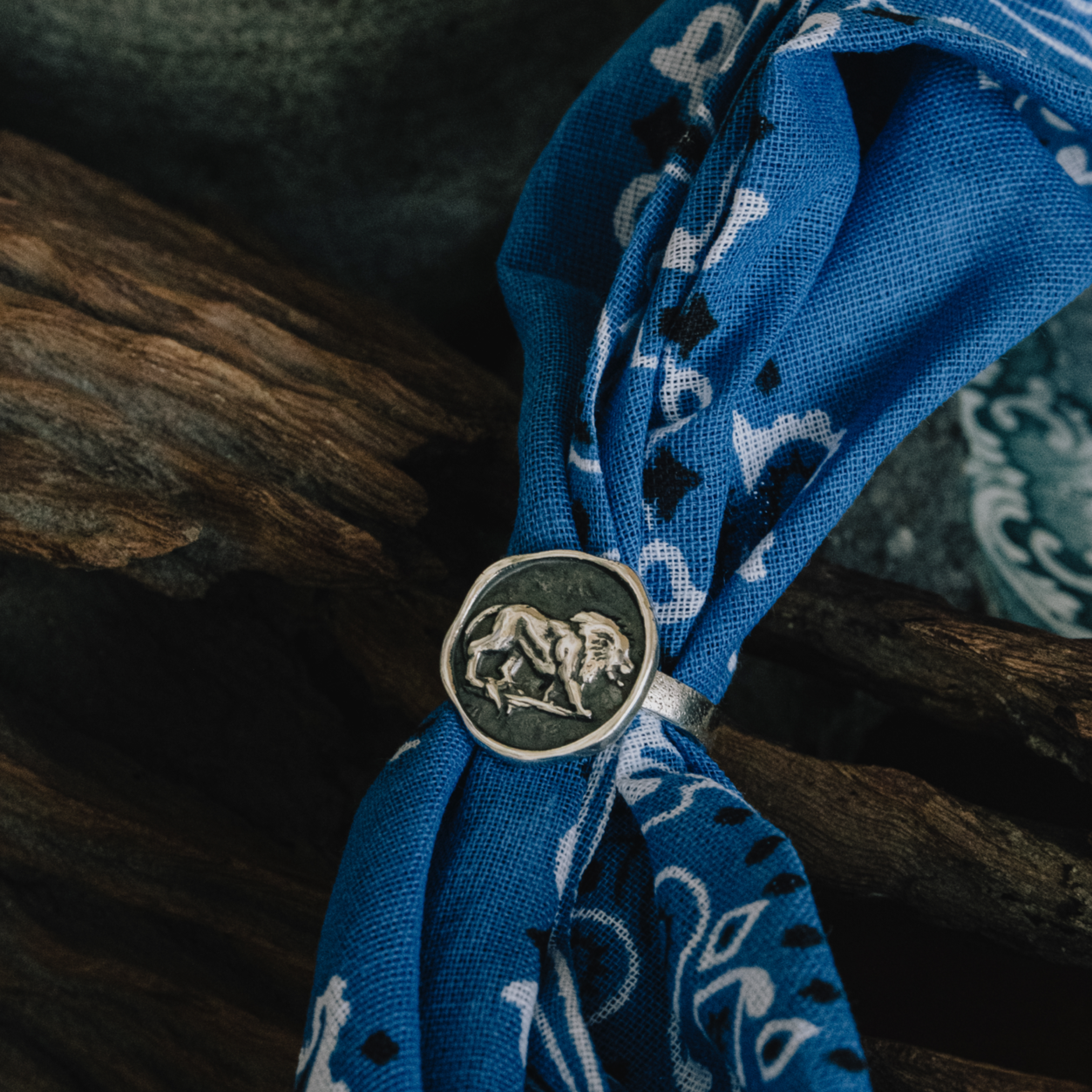 Lion Stamp Ring