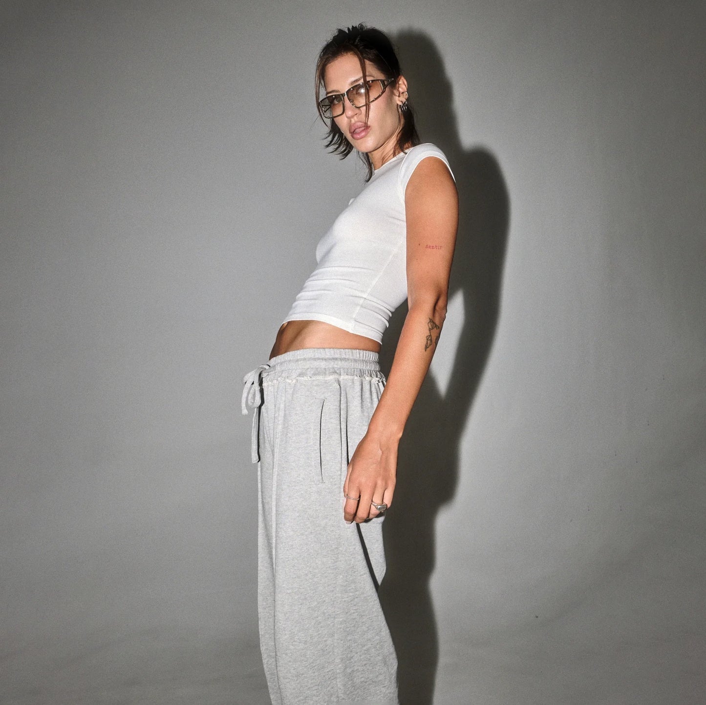 Barrel Tracks Pants In Grey