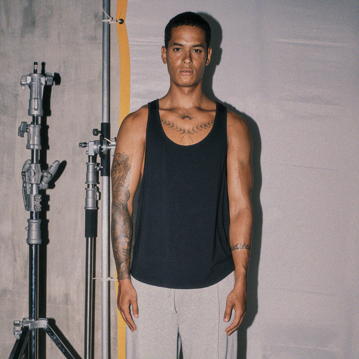 Bow Singlet In Black