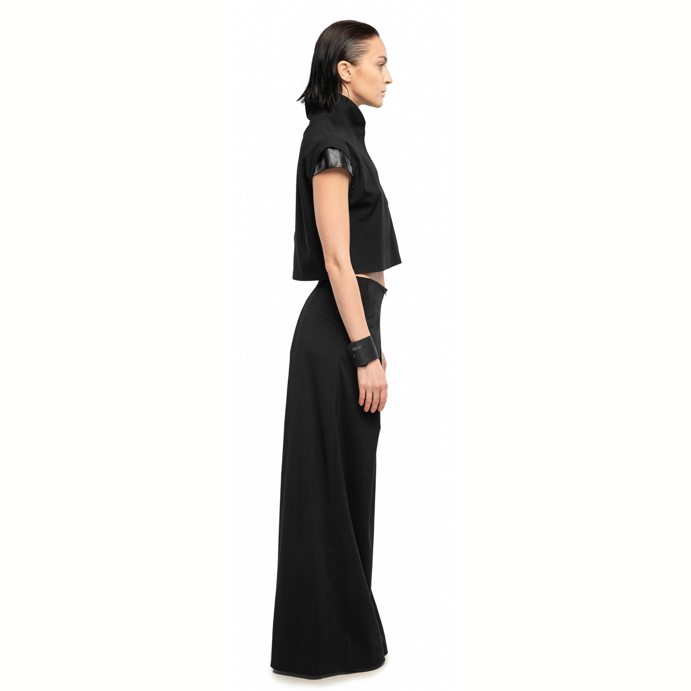 Futuristic crop blouse