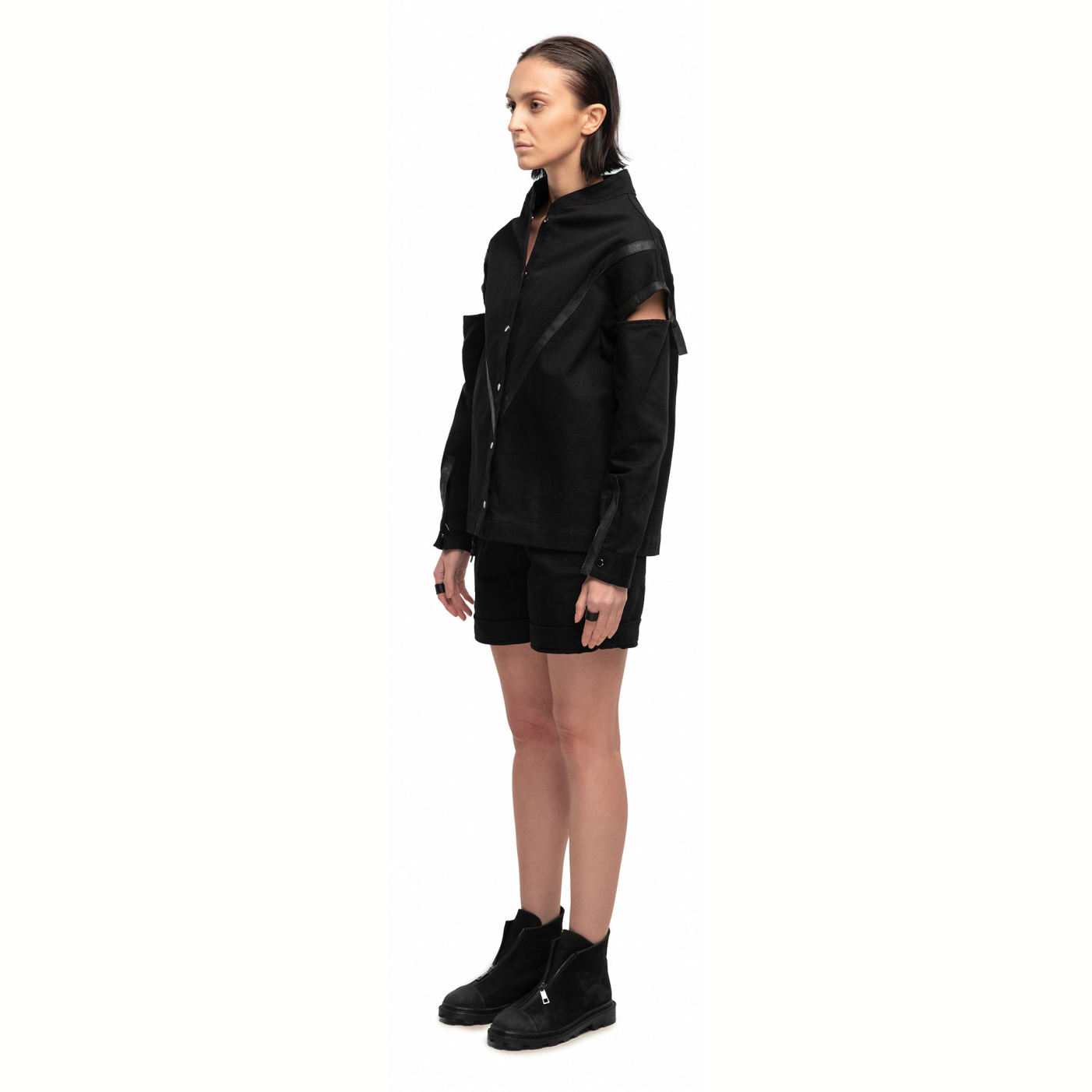Futuristic denim jacket