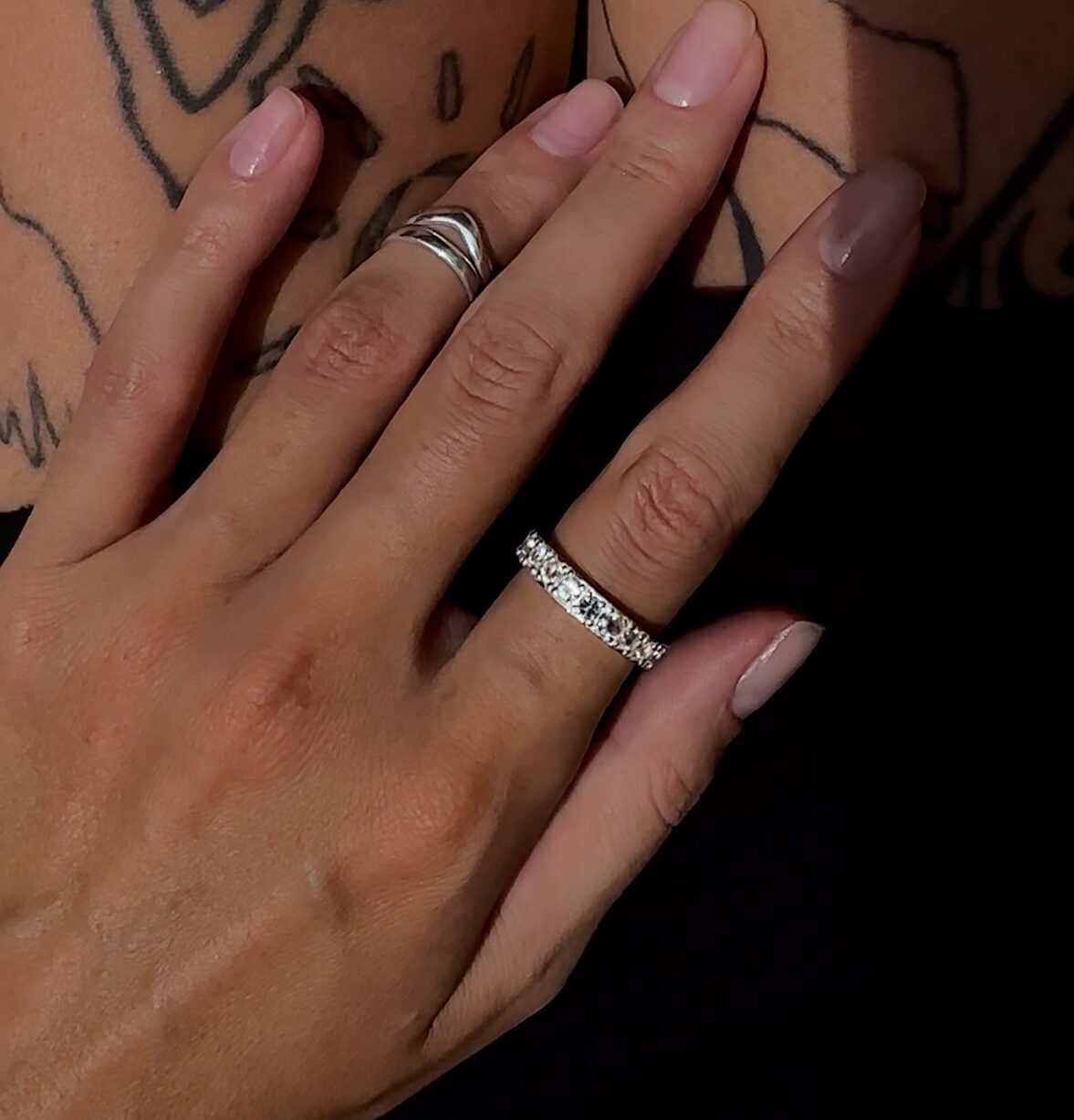 White Topaz Ring