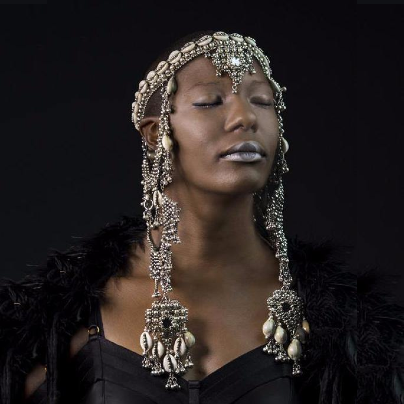 Rushi modular headpieces system in silver
