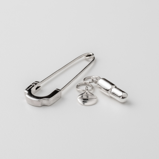 Earring Pin with pills