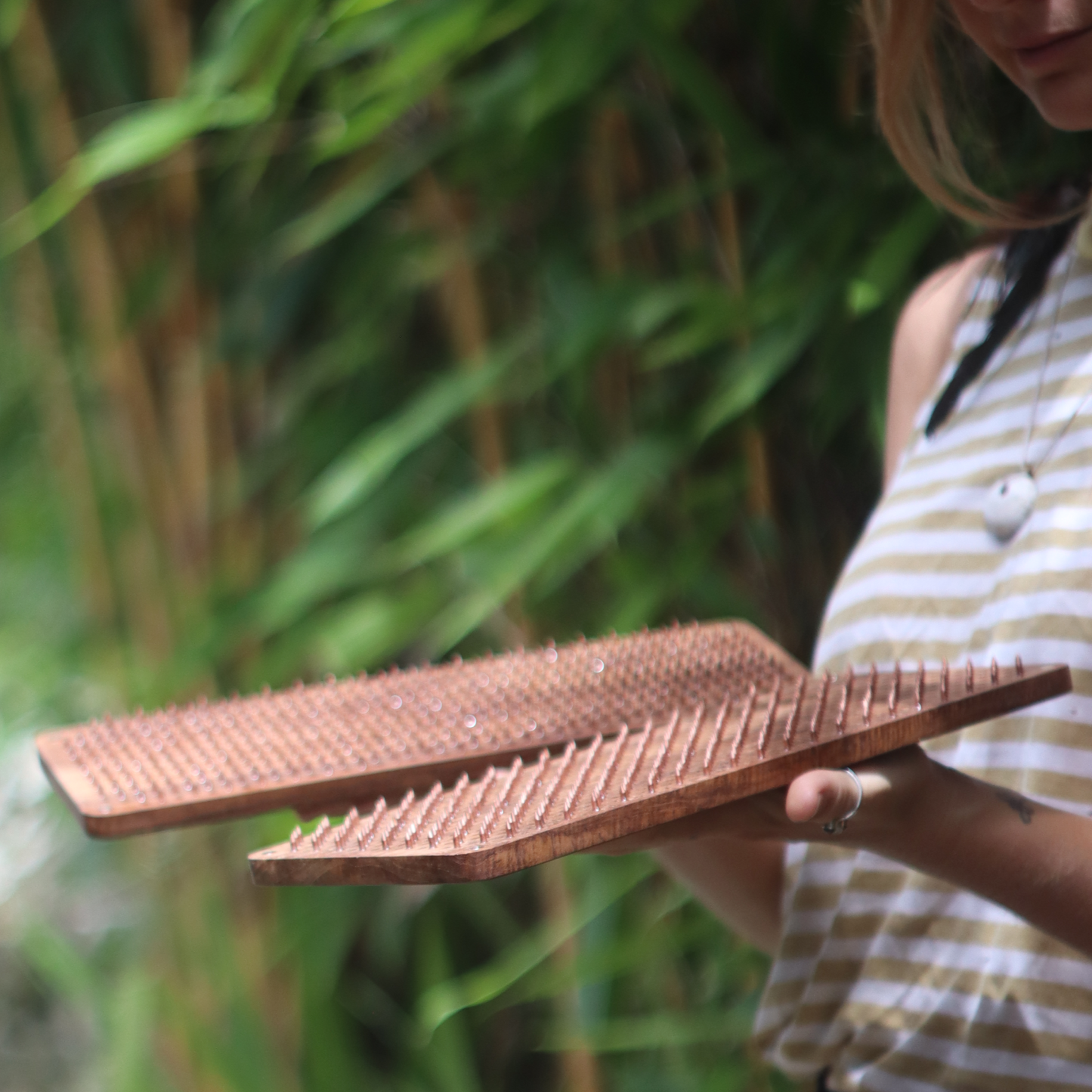Premium board made of Solid Teak wood.
