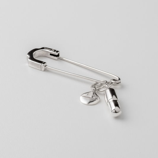 Earring Pin with pills