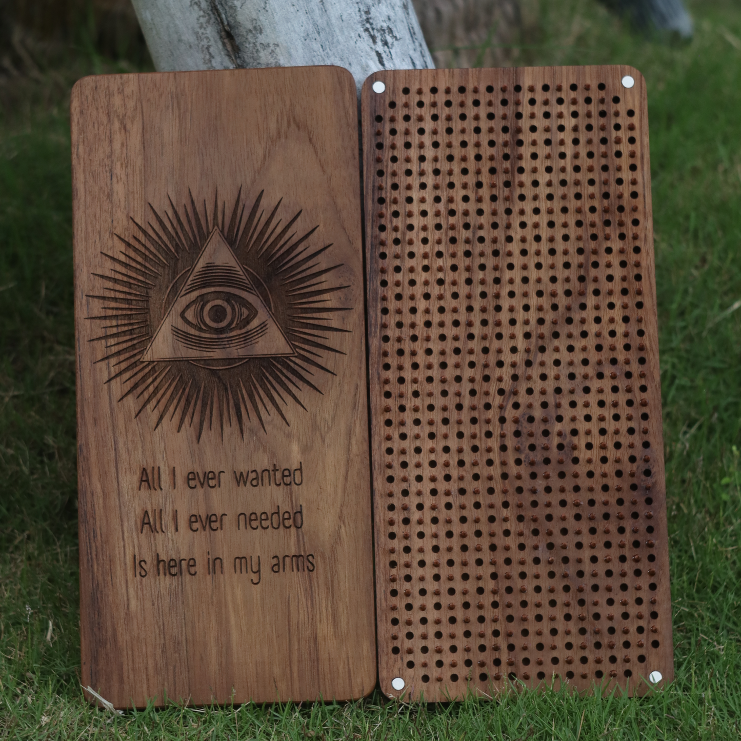 Mason. Premium board made of Solid Teak wood.