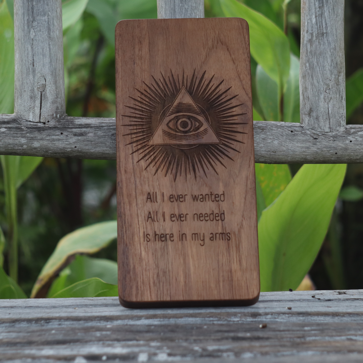 Mason. Premium board made of Solid Teak wood.