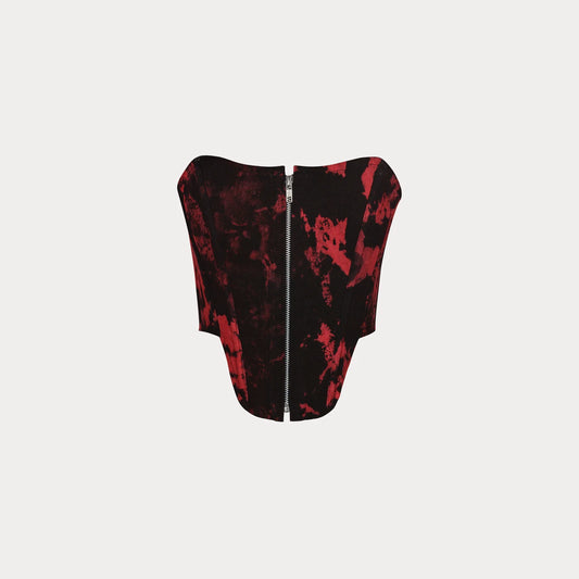 Long U Corset Blood