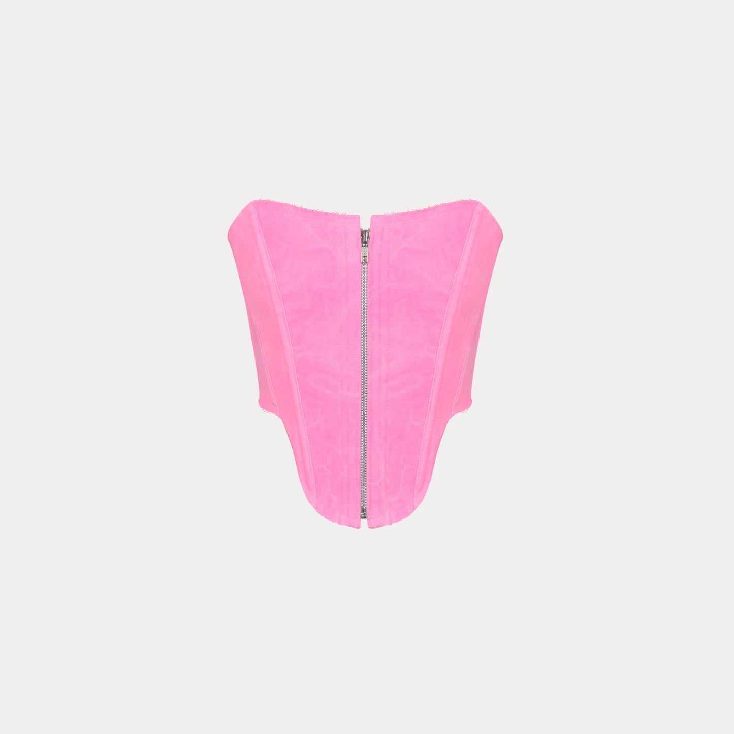 Long U Corset Pink