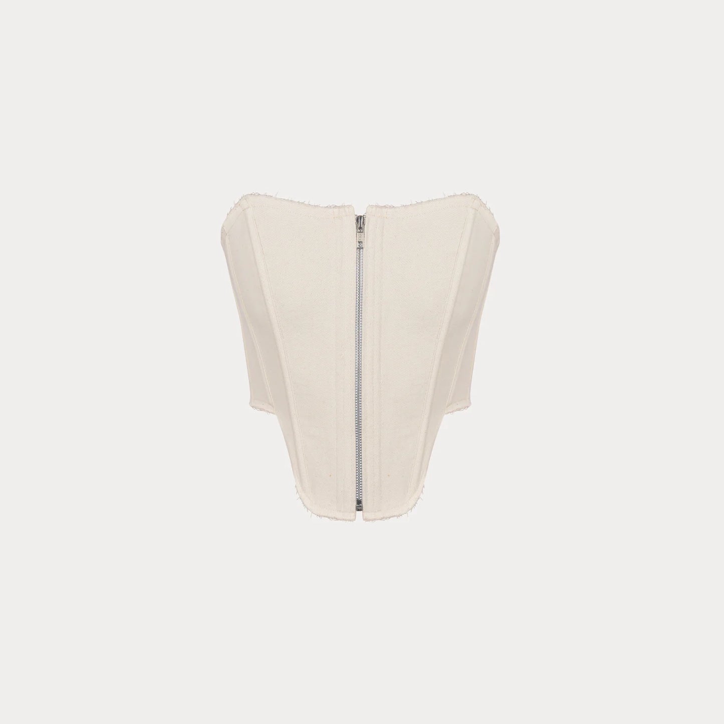 Long U Corset Beige