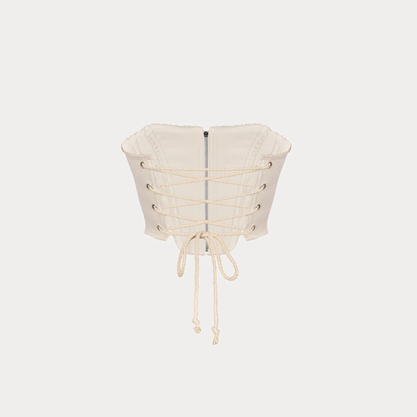 Long U Corset Beige