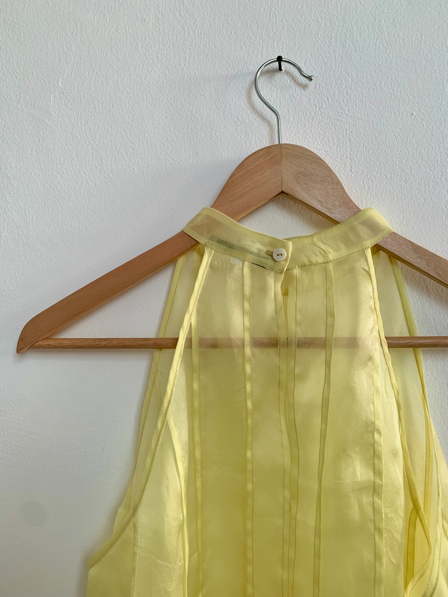 Organza flare dress