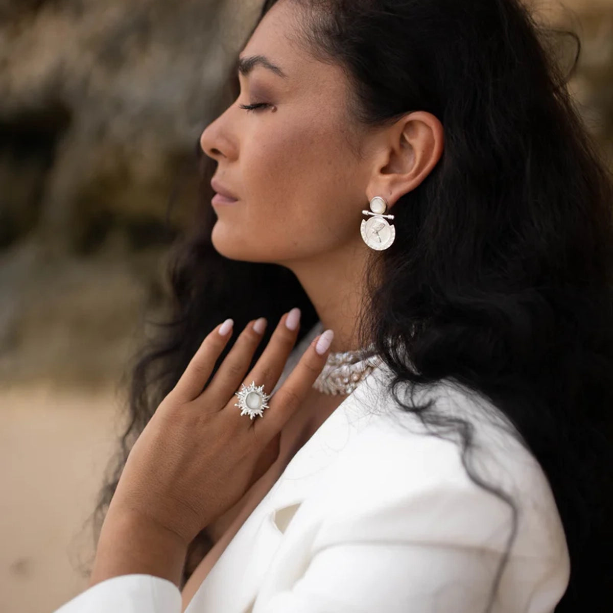 Ring Matahari Silver