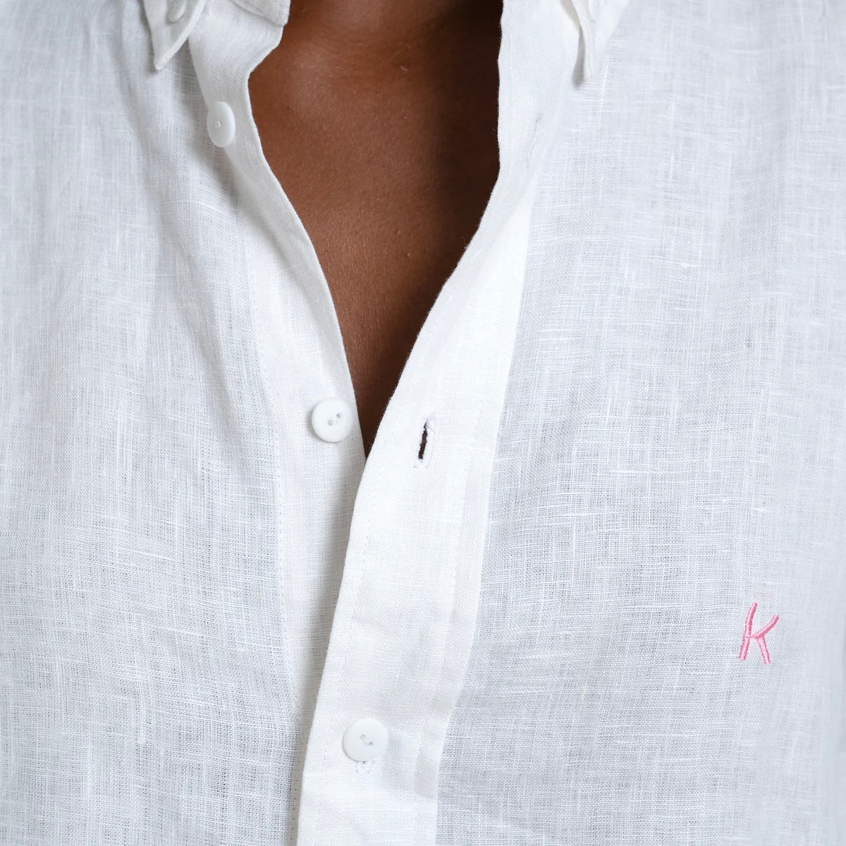 Relaxed fit linen shirt