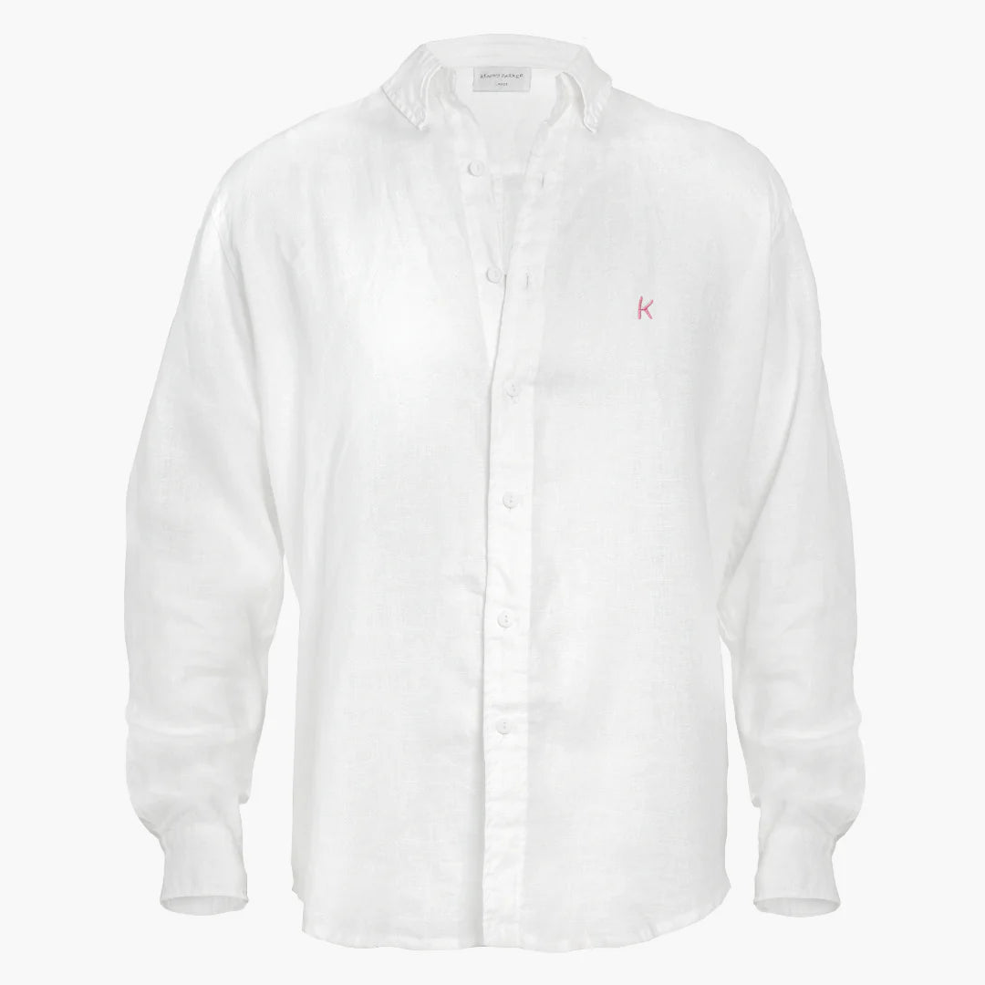 Relaxed fit linen shirt