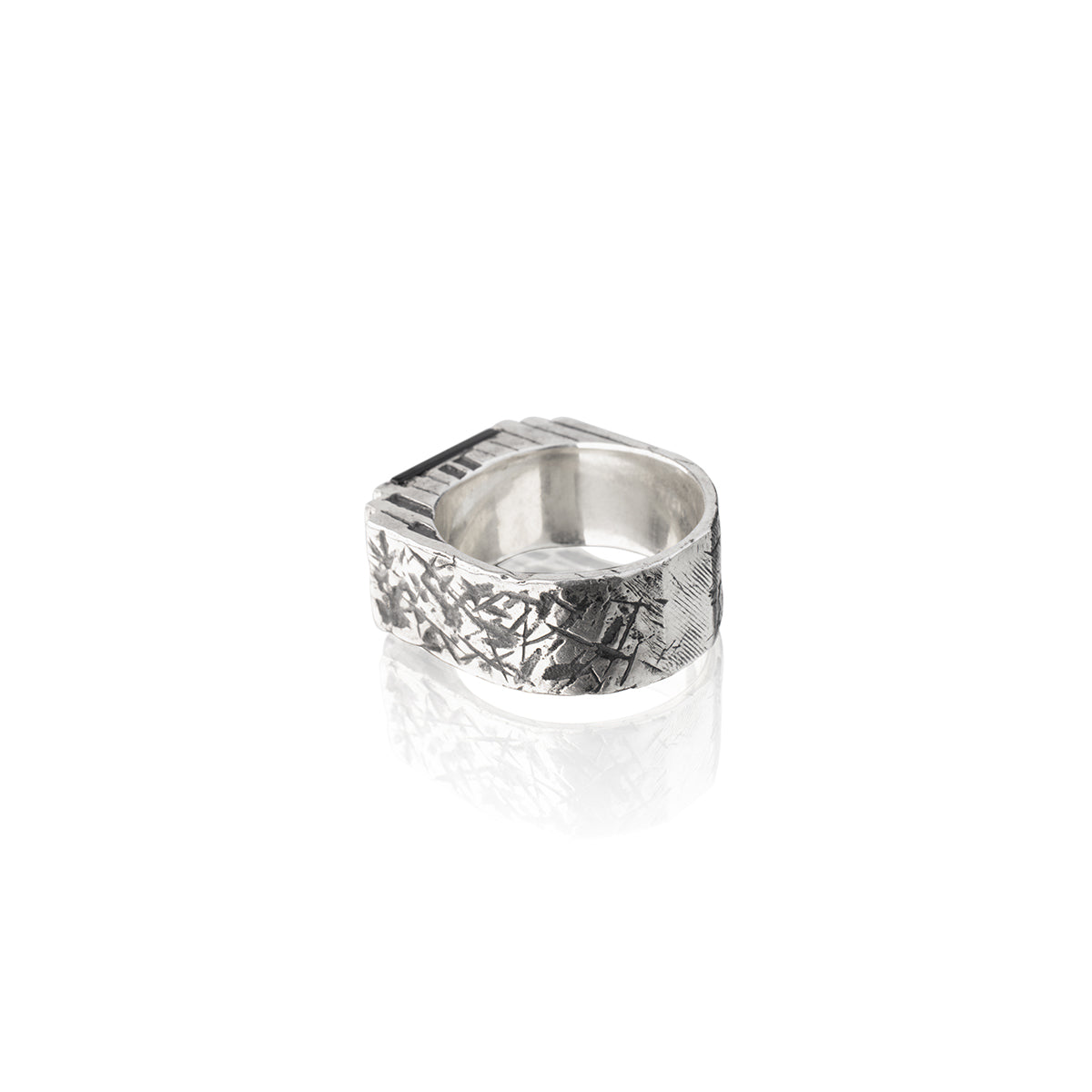 MAN SUCCESS BLACK ONYX RING