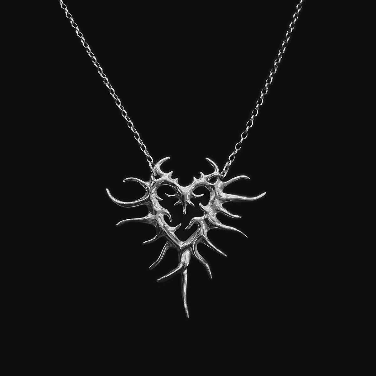 Thorn Heart Necklace