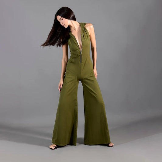 Jumpsuit Dessert In Khaki