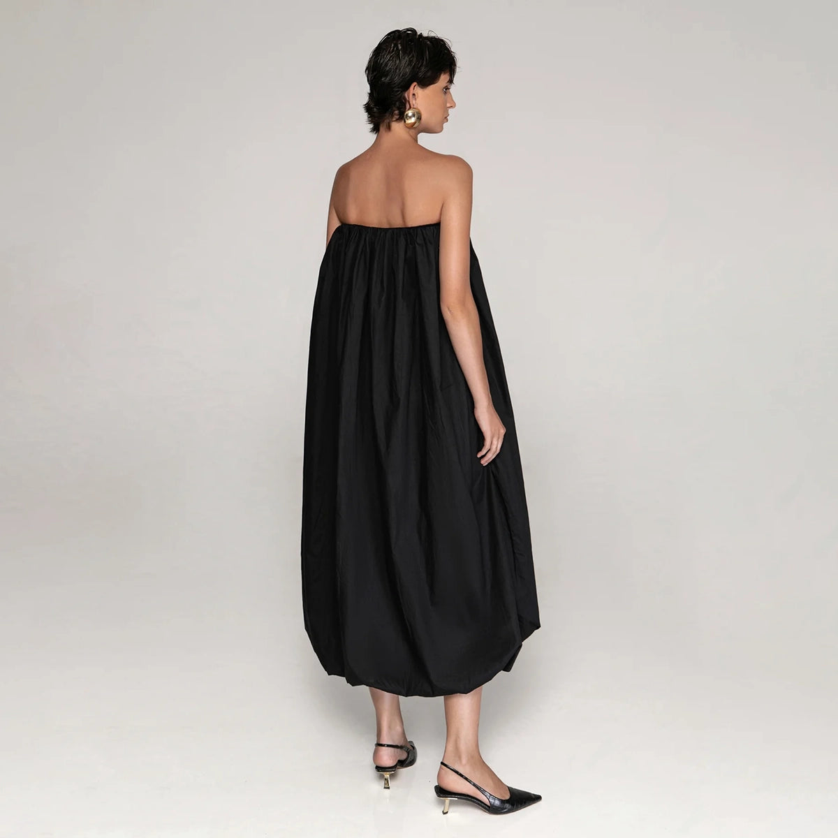 The Balloon Strapless Dress