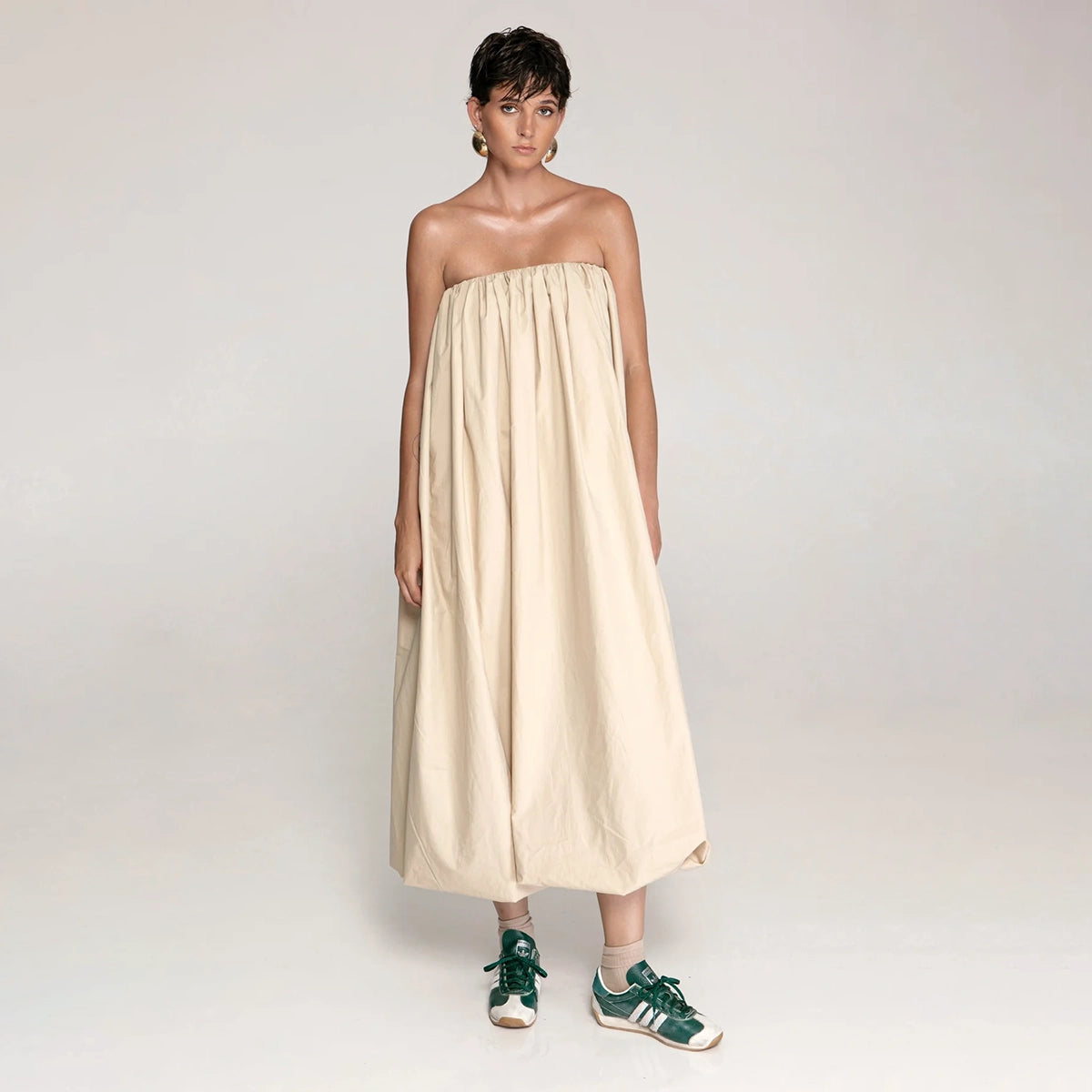 The Balloon Strapless Dress