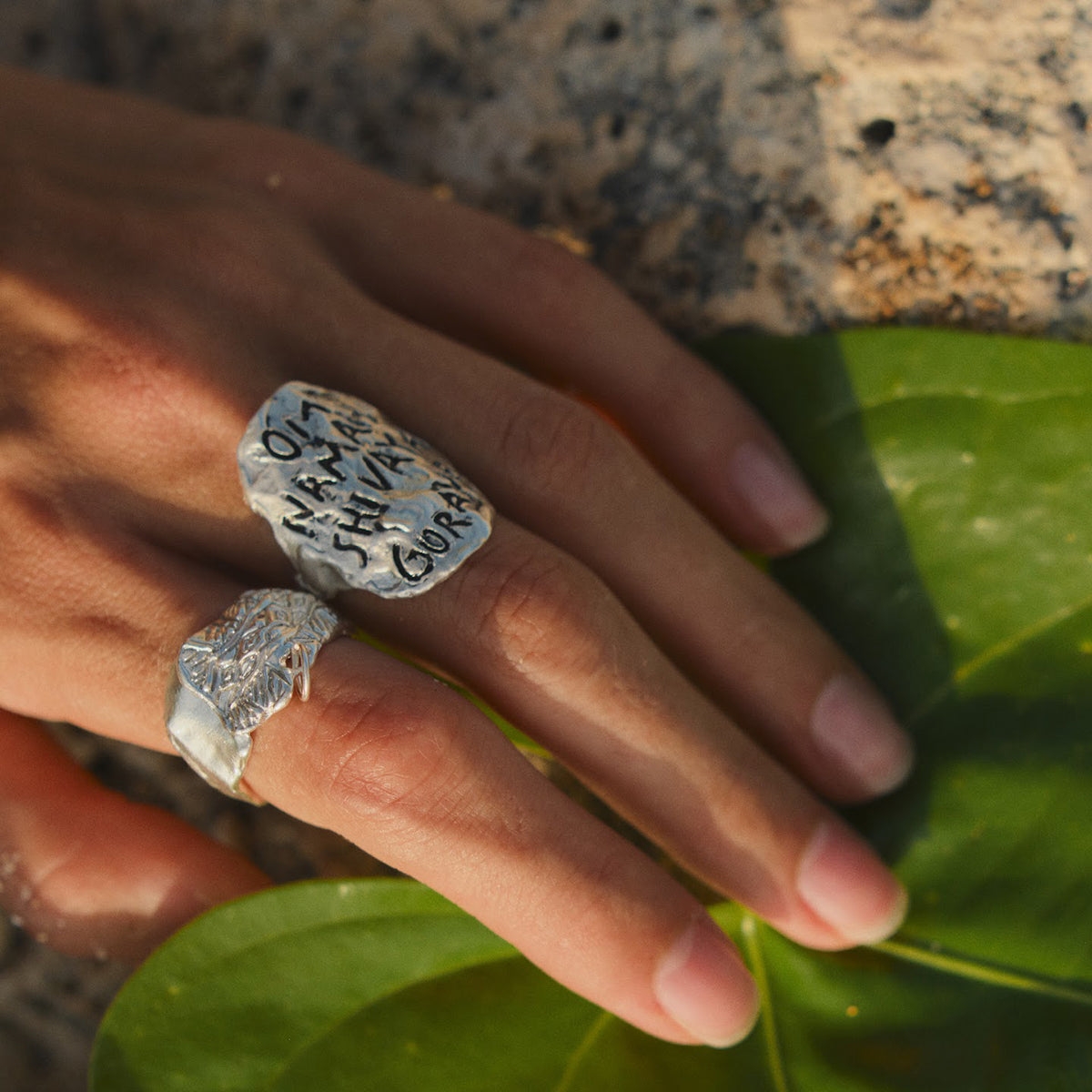 Om Namah Ring