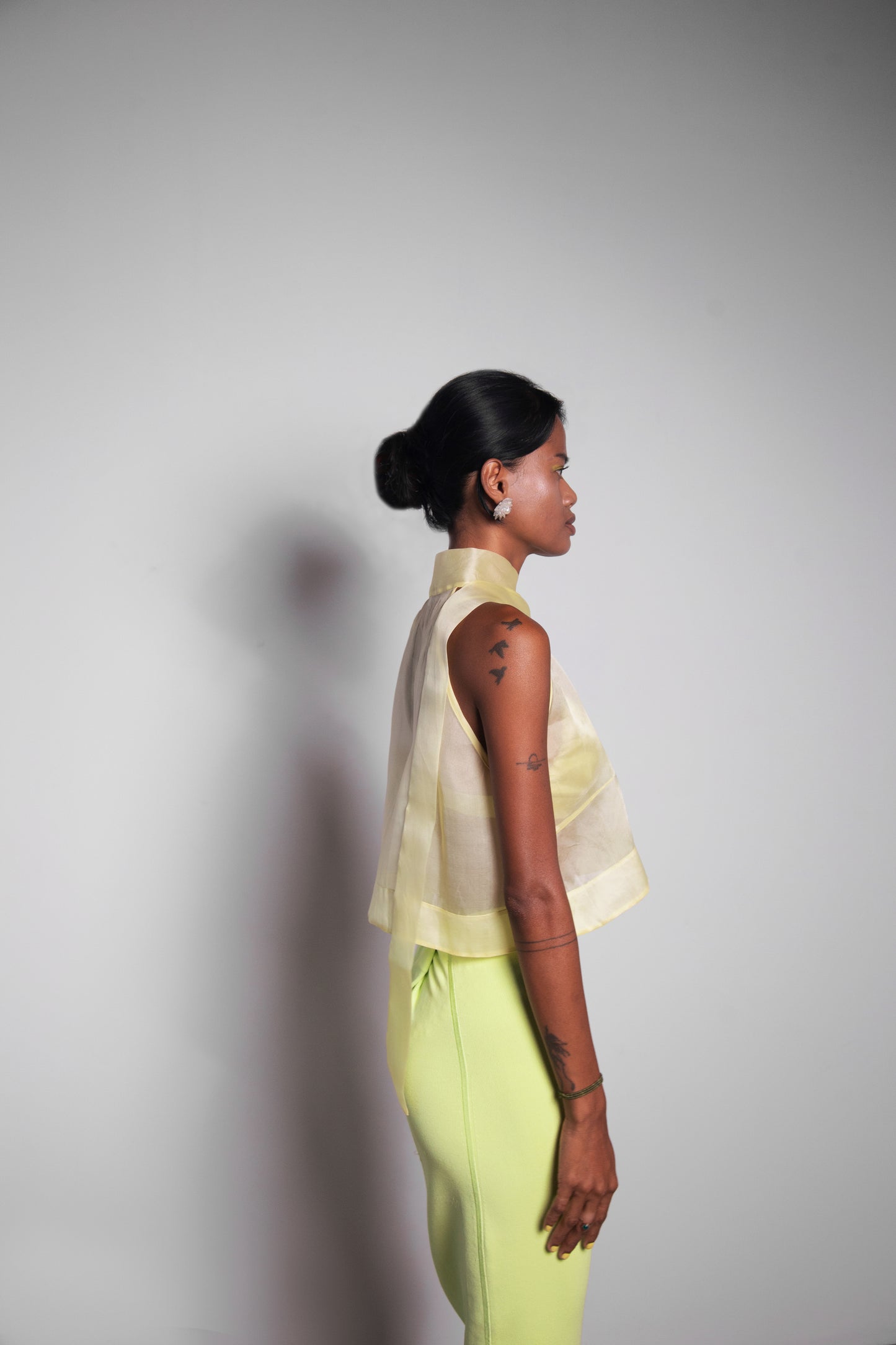 Organza crop top