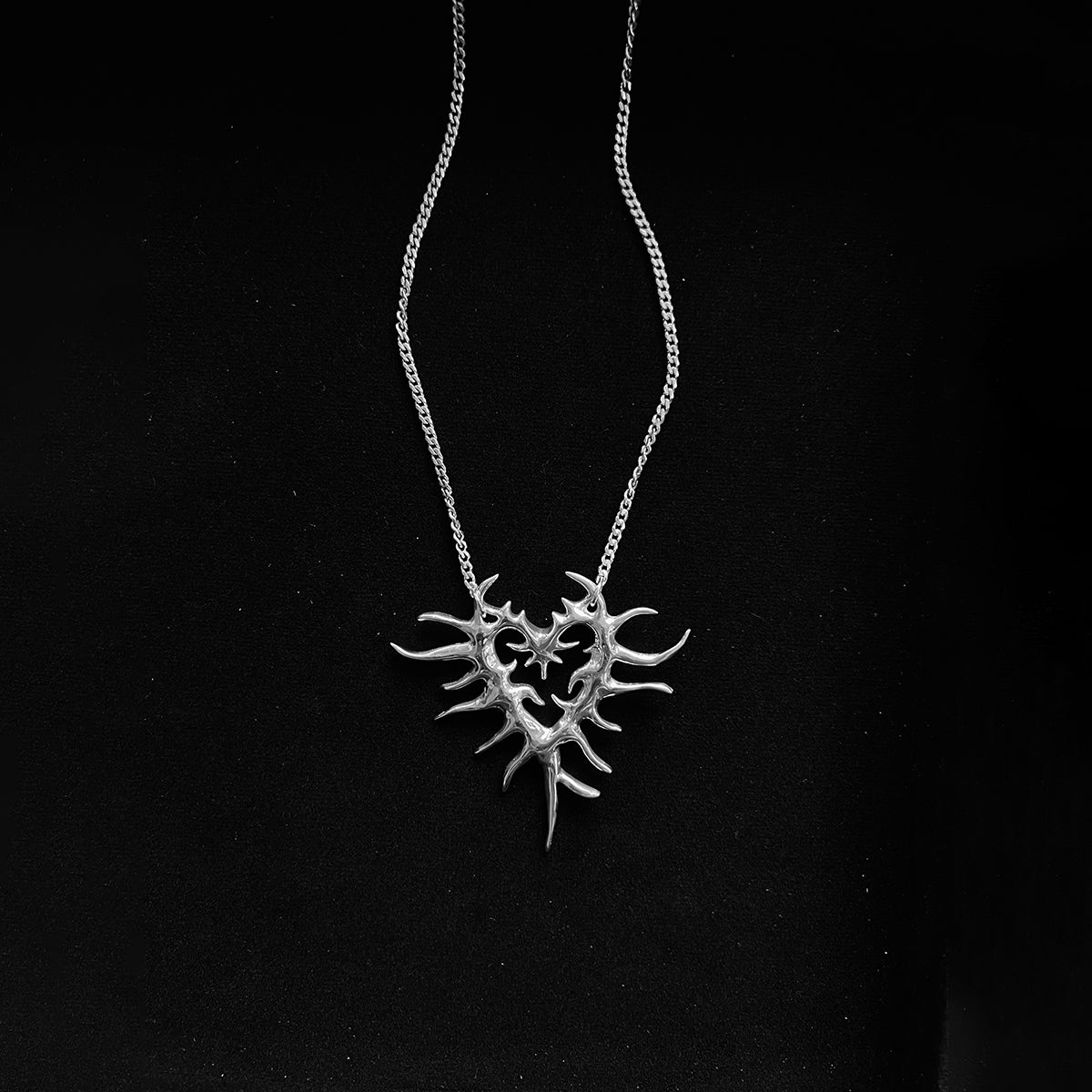 Thorn Heart Necklace
