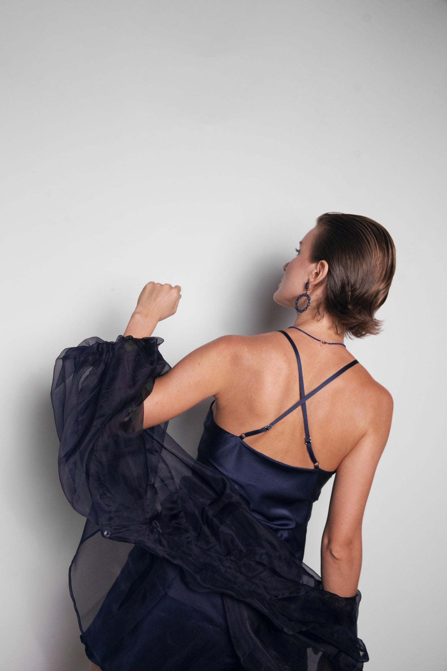 Silk slip dress