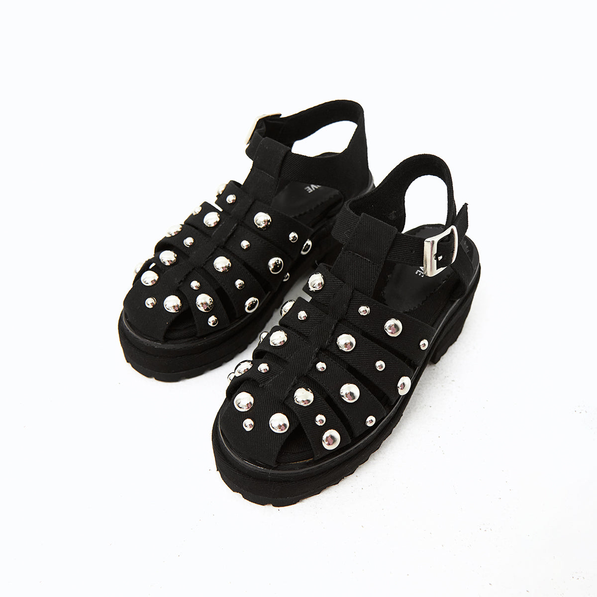 Rock Sandals Denim High