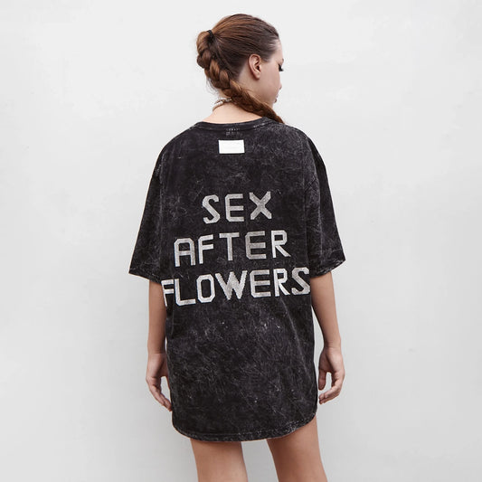 T-shirt "SEX AFTER FLOWERS"