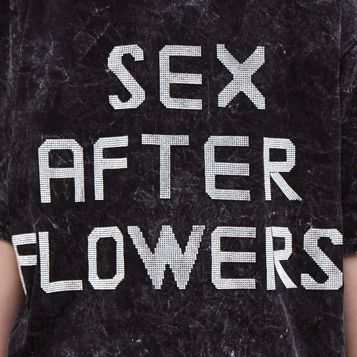 T-shirt "SEX AFTER FLOWERS"