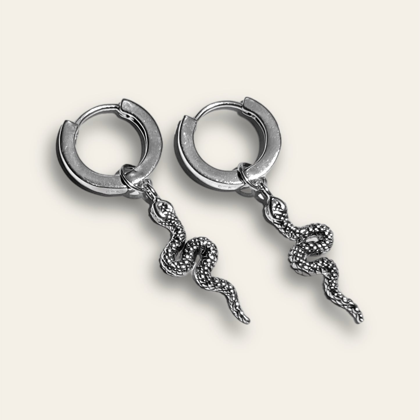 Snake earrings SILVER 925