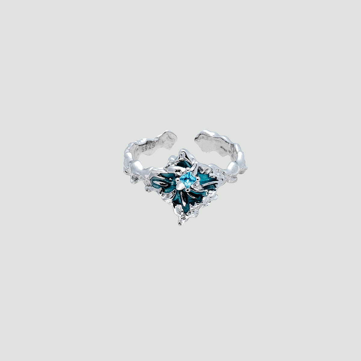 Ring Baikal Crystal