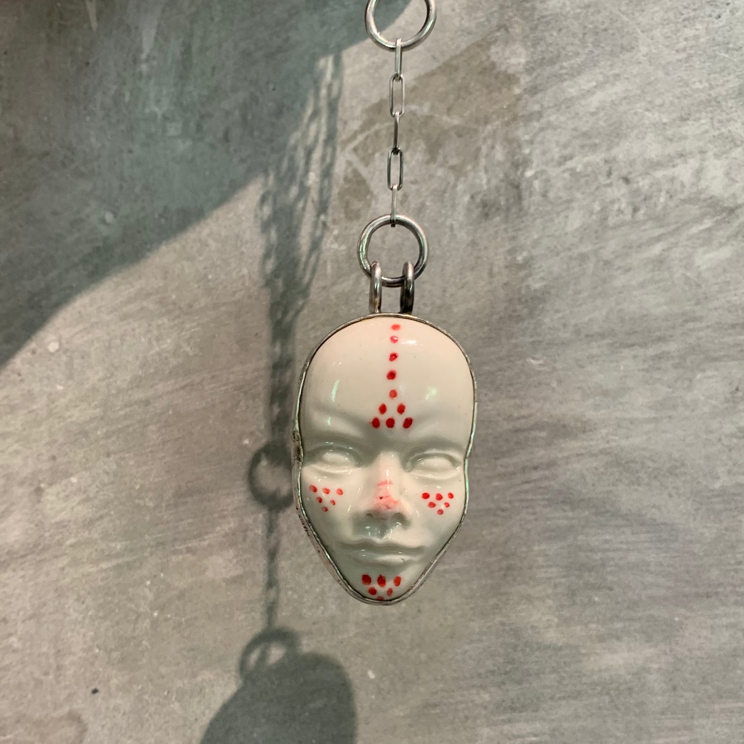 Marocco double face necklace (silver)