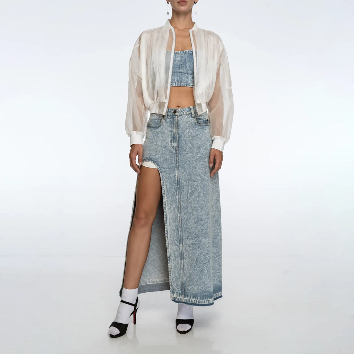 Denim Skirts