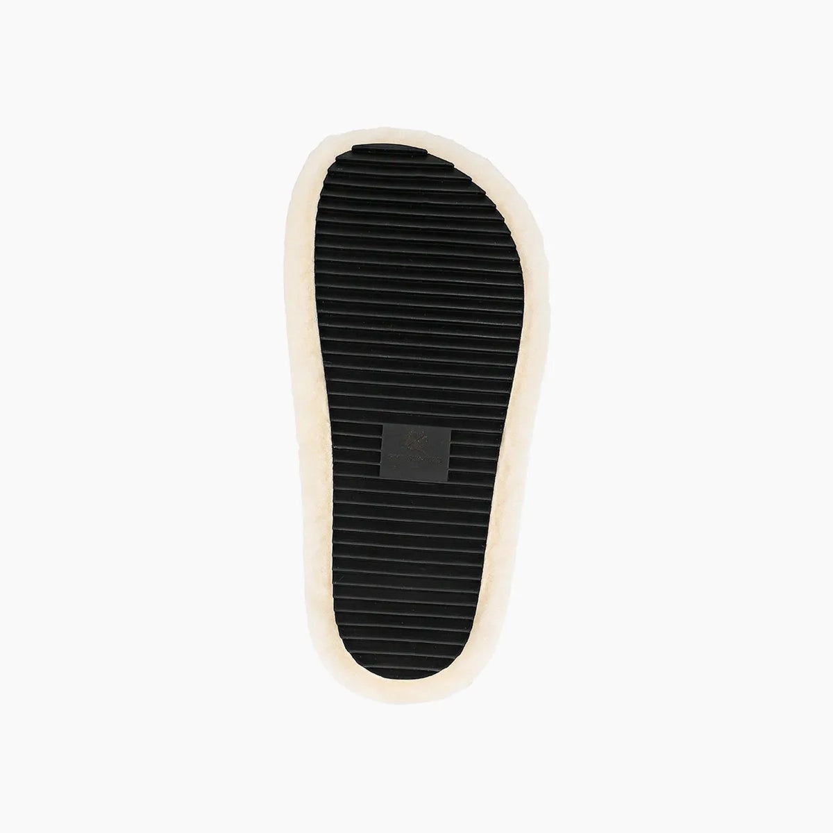 Fur Milk Sandals