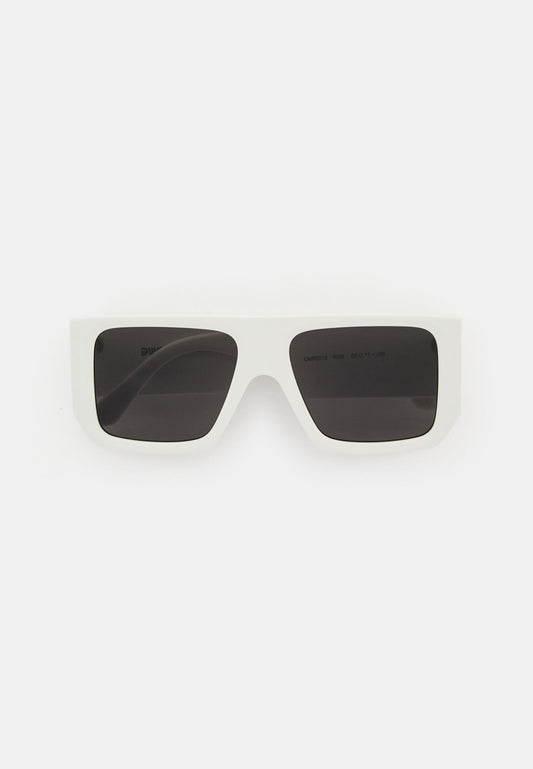 White Rectangle Sunglasses