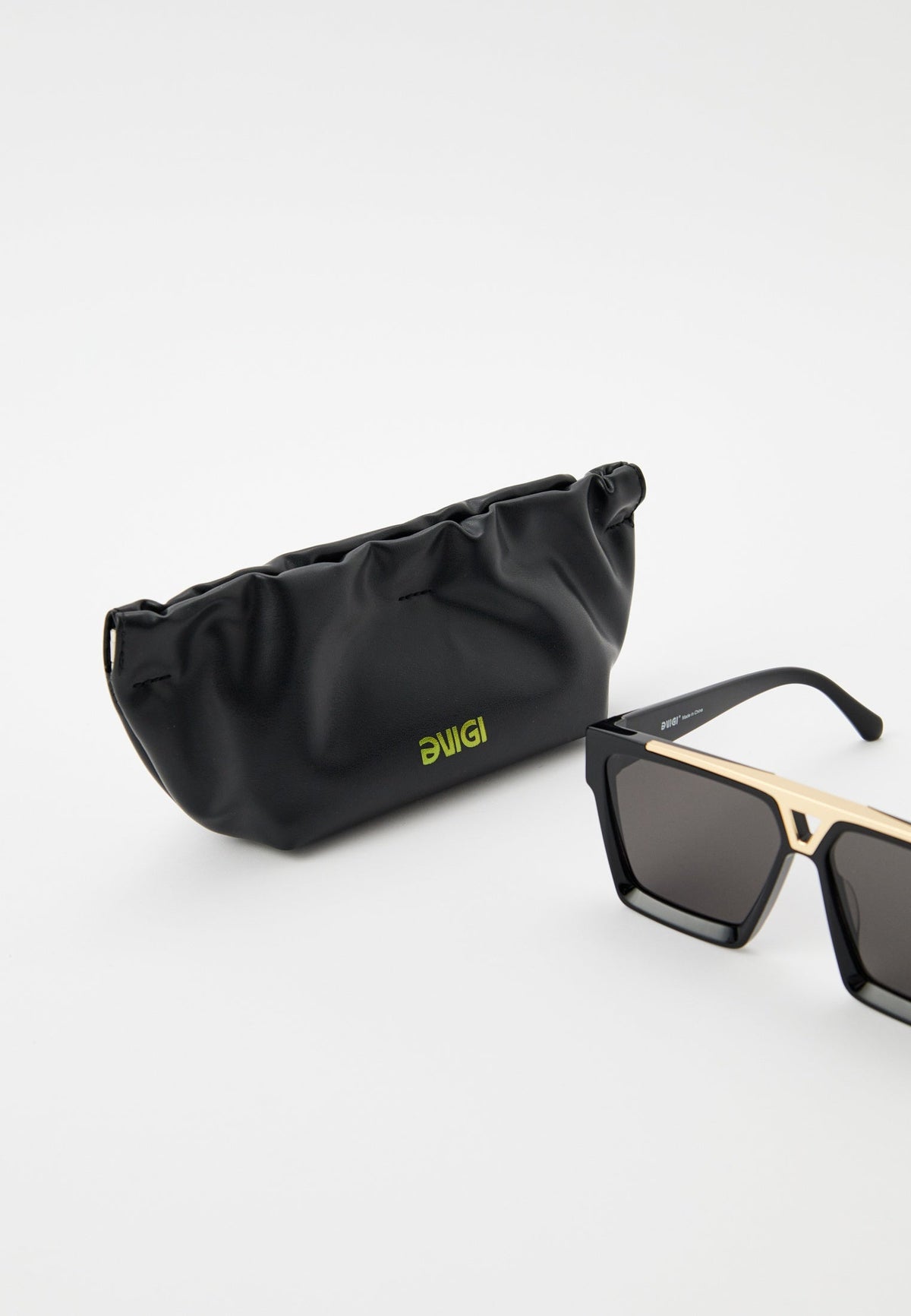 Black Geometric Sunglasses